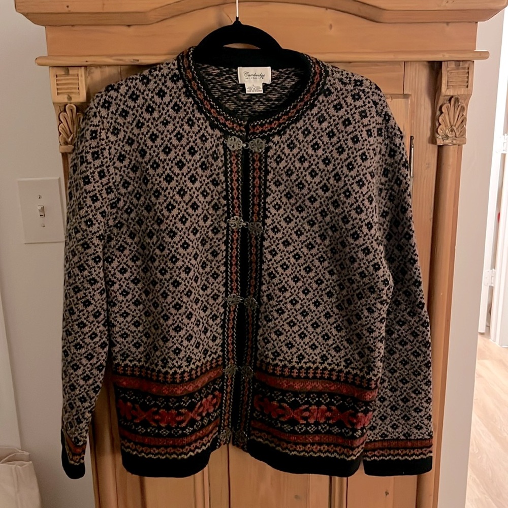 Cambridge dry goods wool sweater